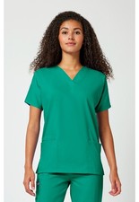 Cherokee Scrubs 4700 V Neck Scrub Top Surgical Green by Workwear free shipping.
