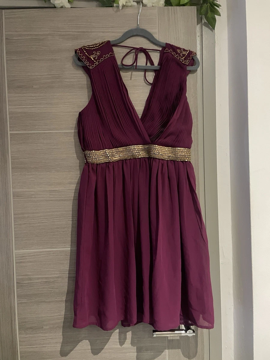princess polly baby blue dress Burgundy Maxi Dress
