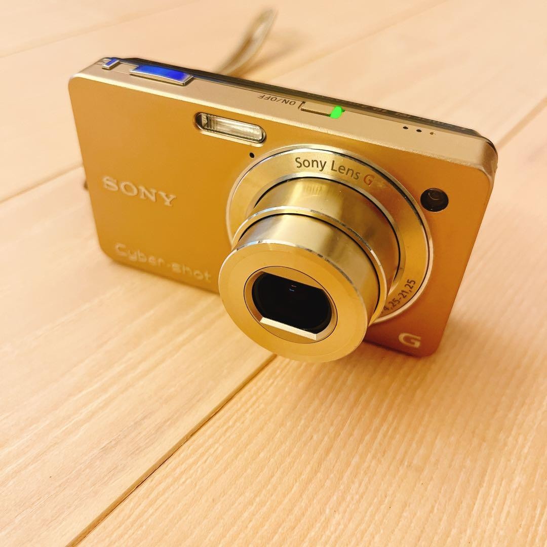 Sony Cyber-shot DSC-WX1 ゴールド デジタルカメラ Sony Cyber Shot DSC-WX1 Gold Digital Camera 10.2MP 5x Zoom HD