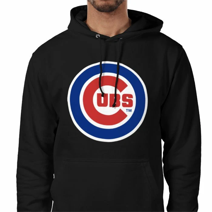 Chicago Cubs Mlb Baseball Hoodie Black 🇬🇧 Xs To 3XL