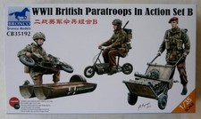 BRONCO 1/35 35192 WWII BRITISH PARATROOPS IN ACTION SET B