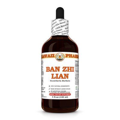 Ban Zhi Lian / Skullcap (Scutellaria Barbata) Dried Herb Liquid Herbal Extract