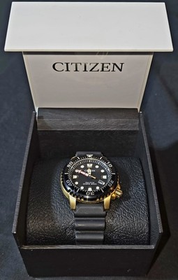 Citizen Promaster E168-S126703 Date Divers 200m Eco Drive Solar Mens Watch Auth