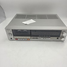 Sony XO-3 Stereo Deck Receiver Tape Player Recorder FM Aux TV MW LW Silver 1982