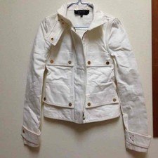 USED GUCCI WHITE DENIM JACKET ACCEPTABLE