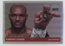 Kamaru Usman Chrome 2025 Refractor #27