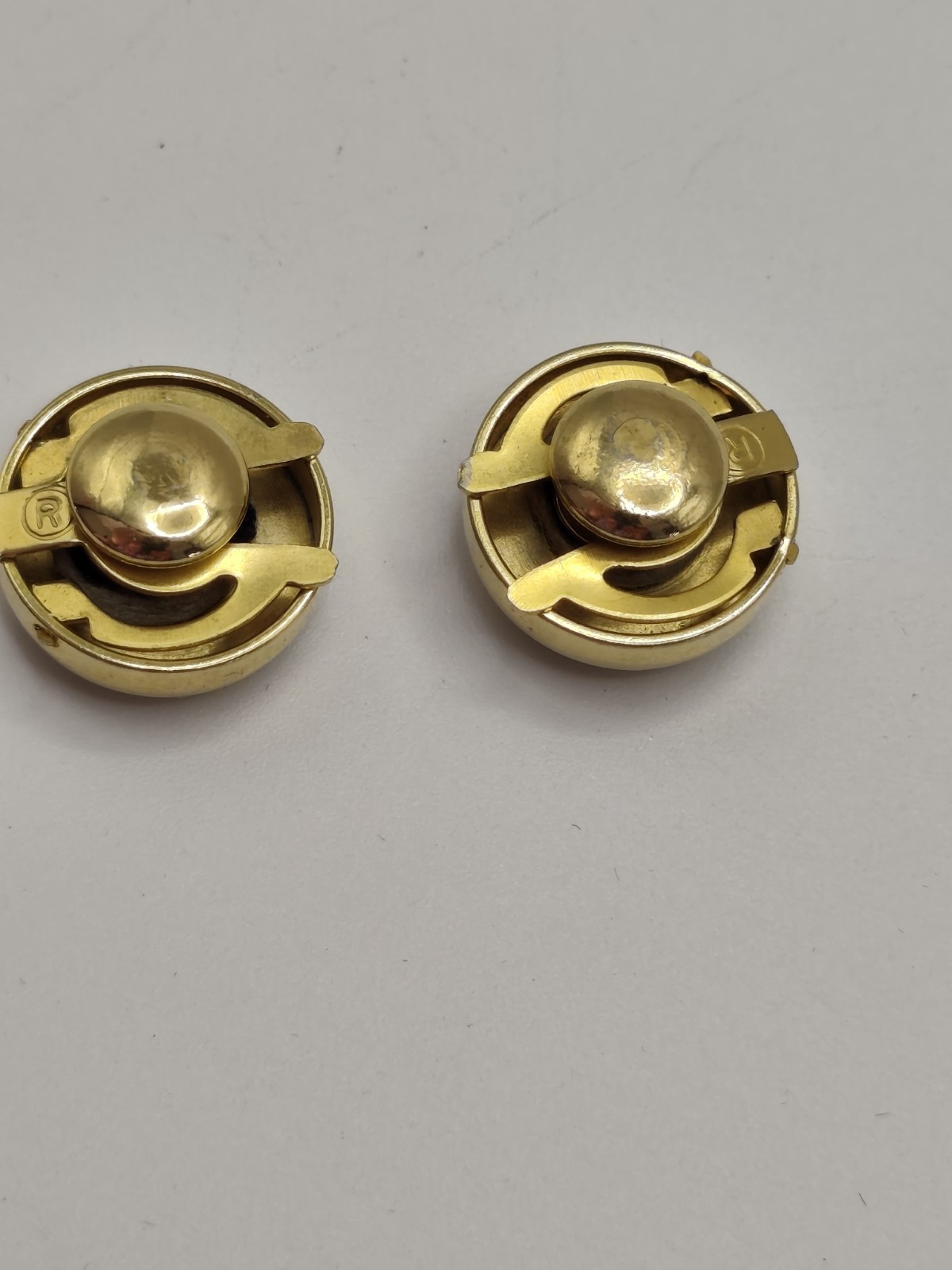 Vintage Burberry Clip On Earrings image 7