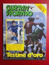 GUERIN SPORTIVO 1985 No. 5 with Poster AS A TEAM 1984/85 + CHAMPIONSHIP FILM