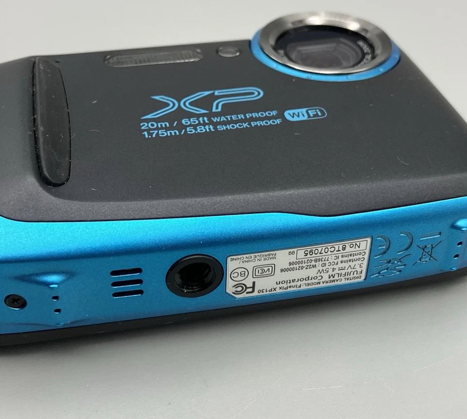 Fujifilm FinePix XP130 16.4 MP Digital Camera Waterproof Shockproof Blue - Image 4 of 4