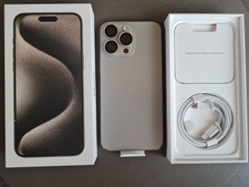 Apple iPhone 15 Pro Max 256GB Titan Natur 88% Handy Smartphone iOS Mobile 400