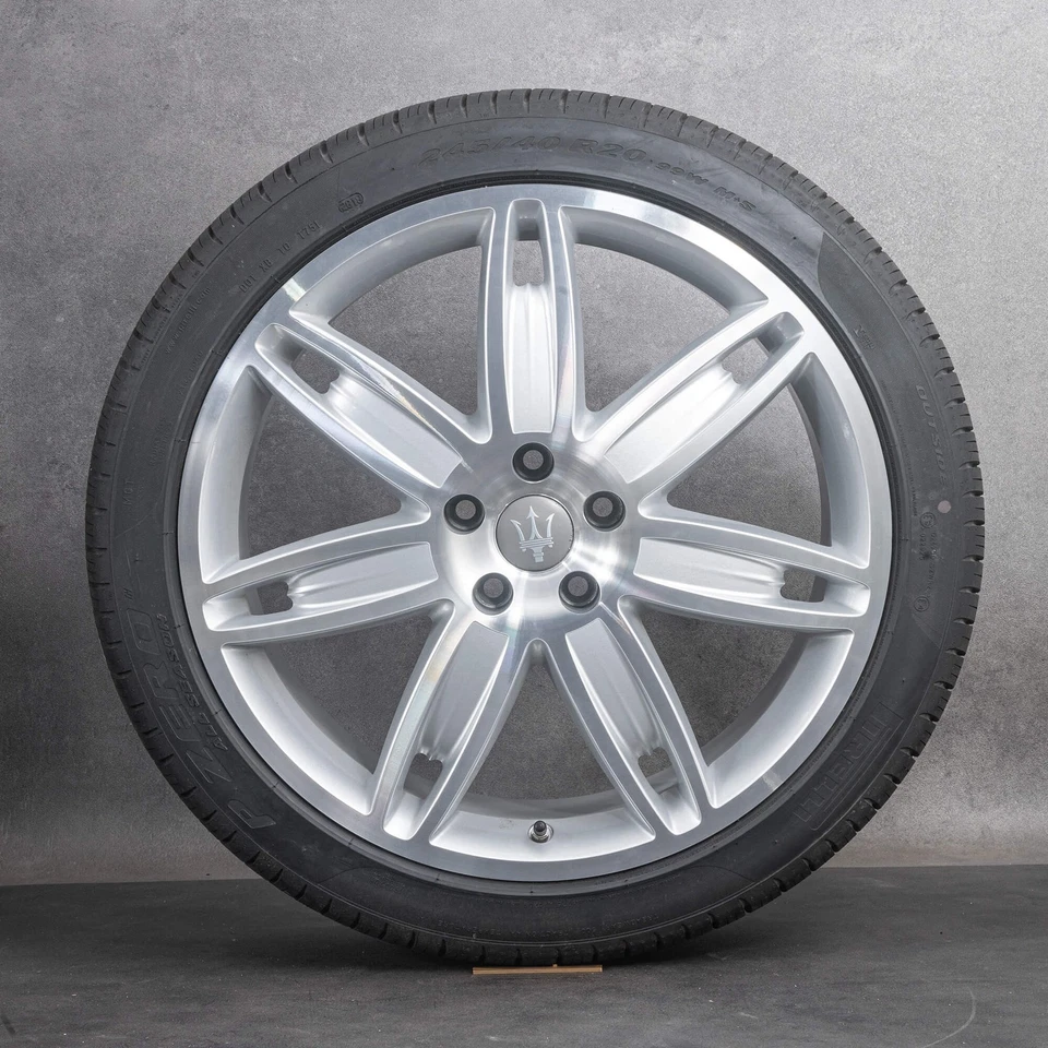 Maserati Ghibli Quattroporte Felgen 20 Zoll Ganzjahresreifen 670010622 NEU - Bild 2 von 4