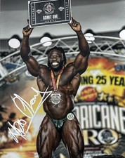NDO CHAMP ROBERT WILMOTE SIGNED 11x14 PHOTO FITNESS INFLUENCER RACC TRUSTED B