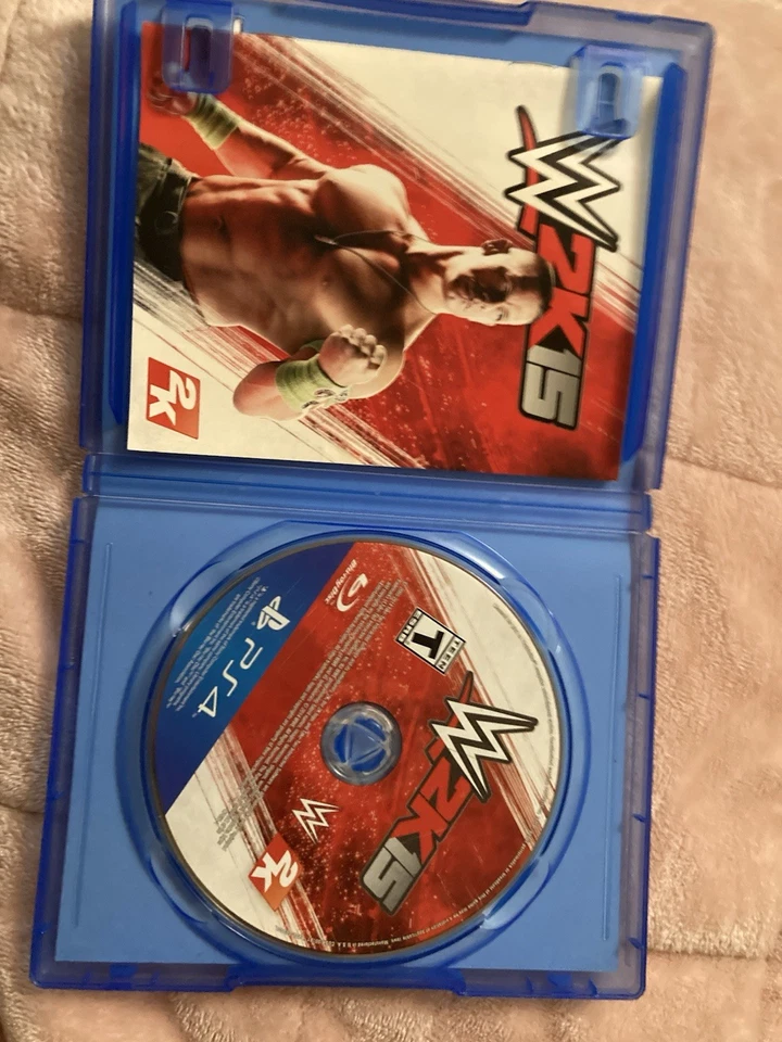WWE 2K15 (PS4, Playstation 4, 2014) w/ Manual Complete | CIB | Tested - Image 4 of 4