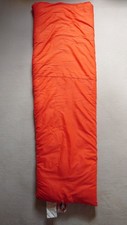 Schlafsack orange 215 cm waschbar Backpacking DUPONT DACRON FIBERFILL II