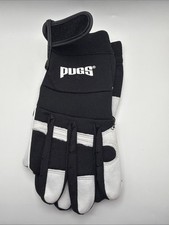 PUGS XL Heavy Duty Work Gloves - Leather Utility NEW - Fast Free Shipping