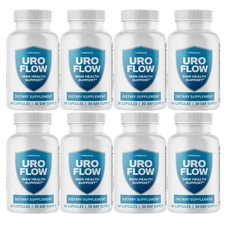 Uro Flow Supports Healthy Prostate Function Supplement - 8 Bottles
