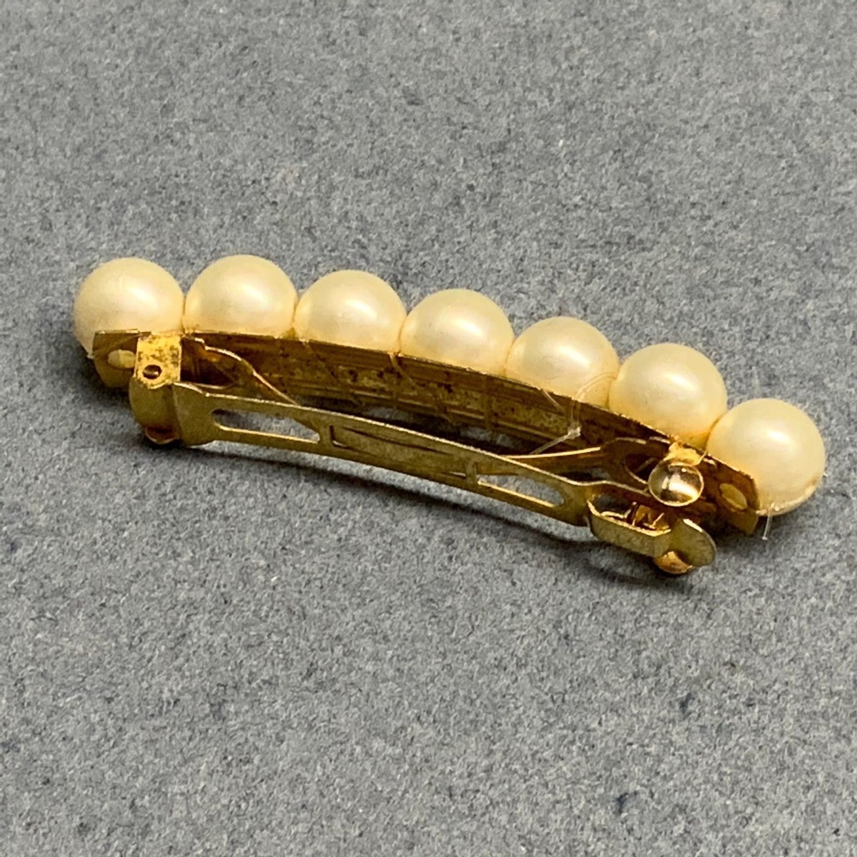 New?Free People-Cressida Pearl Barrette (Set of 4)-Gold Seafoam Freshwater Pearl Bridal Barrette | Bridal Accessory main image 2