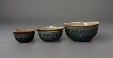 Lot Of Pottery Bowls, Some Are Hess, Some Are Unbranded.