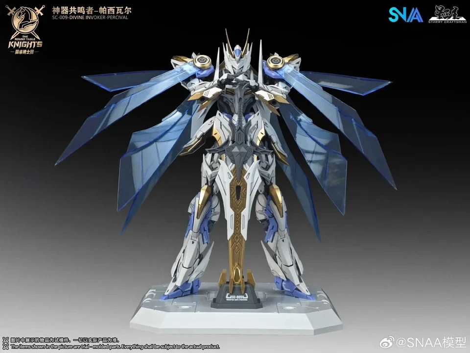 SNAA Model 1/144 The Round Table Knights SC-009 Divine Invoker Percival Deluxe - Immagine 3 di 4
