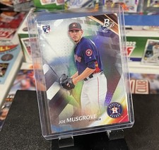 JOE MUSGROVE  ASTROS RC  2017 BOWMAN PLATINUM #55 Rookie