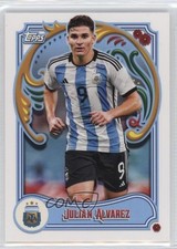 2023 Topps Argentina Fileteado Julian Alvarez Julián Álvarez #24 16n8