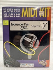 Creative Labs Sound Blaster MIDI Kit Voyetra Sequencer Plus Pro NEW SEALED VTG