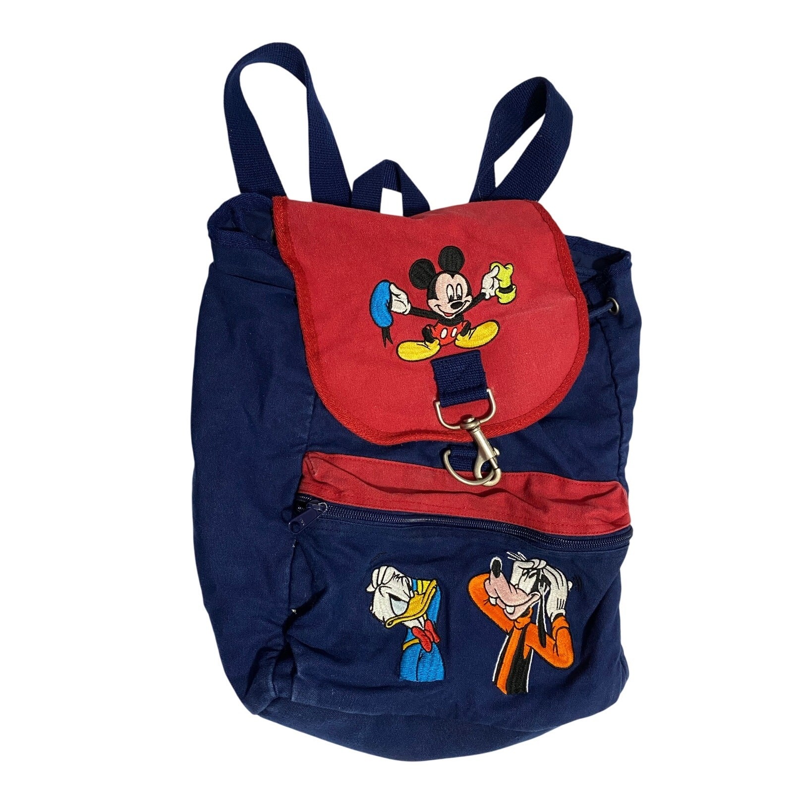 Disney Store Drawstring Backpack — Mickey Mouse &… - image 1