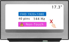 New LCD Screen for MSI WE75 9TJ FHD 40Pin Non-Touch Display