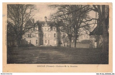 BCSP8-0644-86 - LIGUGE - Chateau de la RENIERE