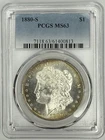 1880 S Morgan Silver Dollar $1 PCGS MS63 ‼️HIGH CONTRAST MIRRORS & NICE COLOR‼️