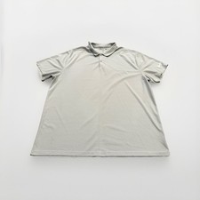 Nike Disney 100 Years Wonder Golf Polo Mens Silver Short Sleeve Shirt Size XXL