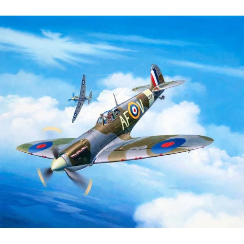 SPITFIRE MK IIA KIT 1:72 Revell Kit Aerei Modellino Nuovo - Immagine 4 di 4