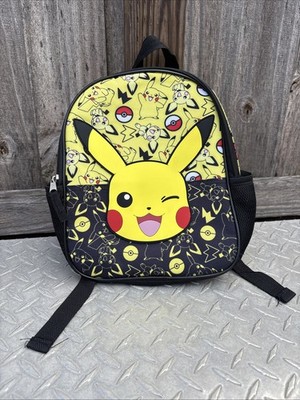 Pokémon Pikachu 12  Mini Backpack Bioworld Cartoon Yellow & Black Kids Bag