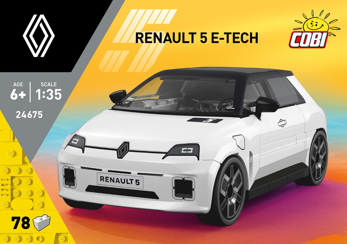Cobi 24675 1:35 Renault 5 E-Tech - Bild 6