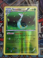 Serperior 6/114 Reverse Holo Rare Black & White Base Set Near Mint Pokemon