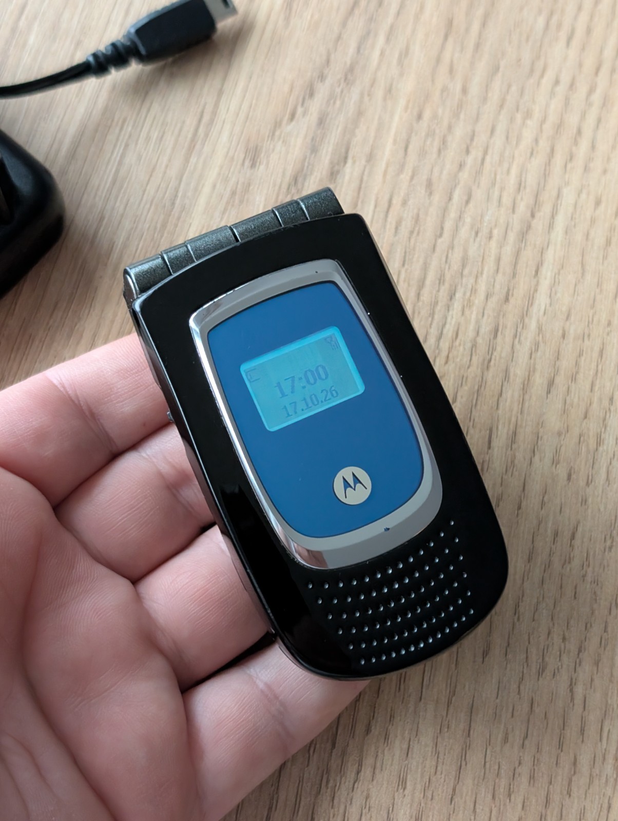 Rare 2003 Motorola MPx200 - Windows Mobile Retro Flip Phone - Unlocked Working