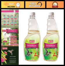 Hummingbird ElectroNectar Wild Bird Food 16 oz Concentrate 2 Pack - Makes 128 oz