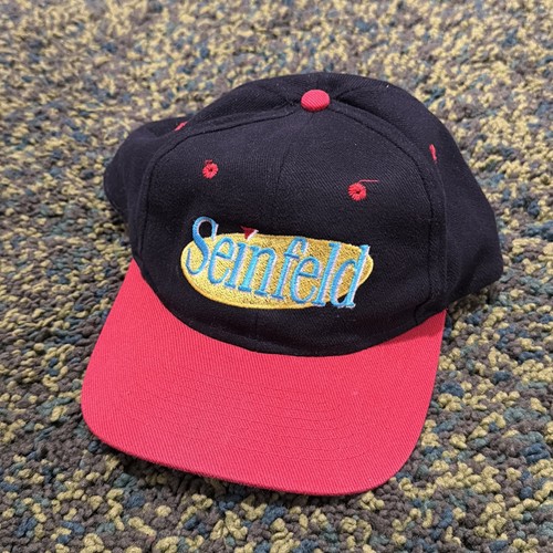 Vintage Seinfeld Sitcom Tv Snapback Hat Cap 90s Jerry Costanza Elaine Kramer
