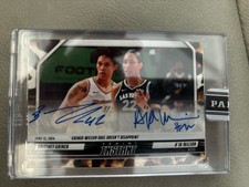 2024-25 Panini Instant Brittney Griner A’Ja Wilson Dual Auto Rare 8/10 WNBA Nice