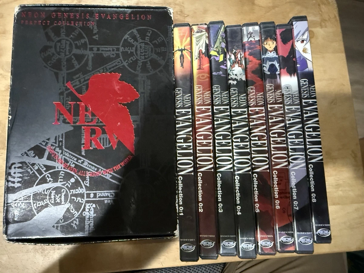 Box Set Neon Genesis Evangelion NR Rated DVDs & Blu-ray Discs for
