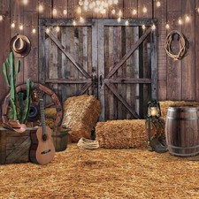 10x10ft Western Cowboy Backdrop Western Party Decorations Wild West Vintage W...