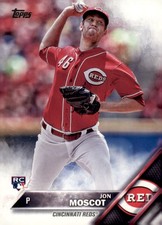2016 Topps Update #US29 Jon Moscot RC Cincinnati Reds