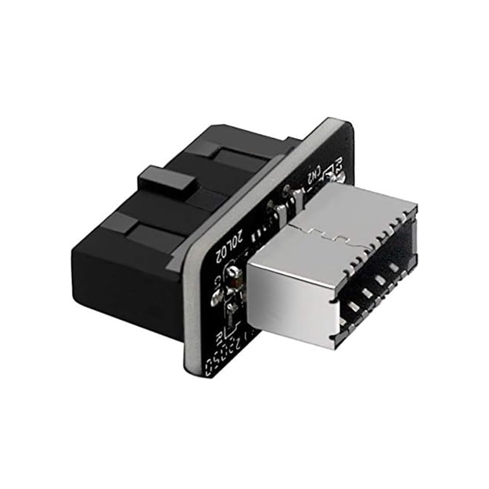 USB Front Panel Adapter Vertical Type C Header to USB 3.0 20 Pin Converter