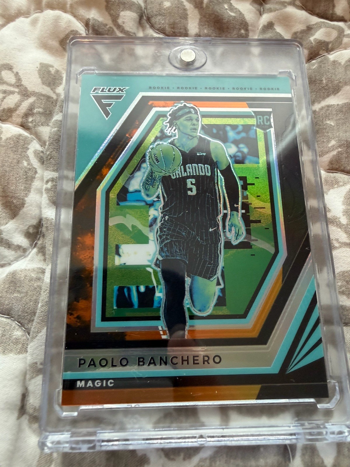 Paolo Banchero 2022 Panini Flux Solar Eclipse RC /49 Orlando Magic
