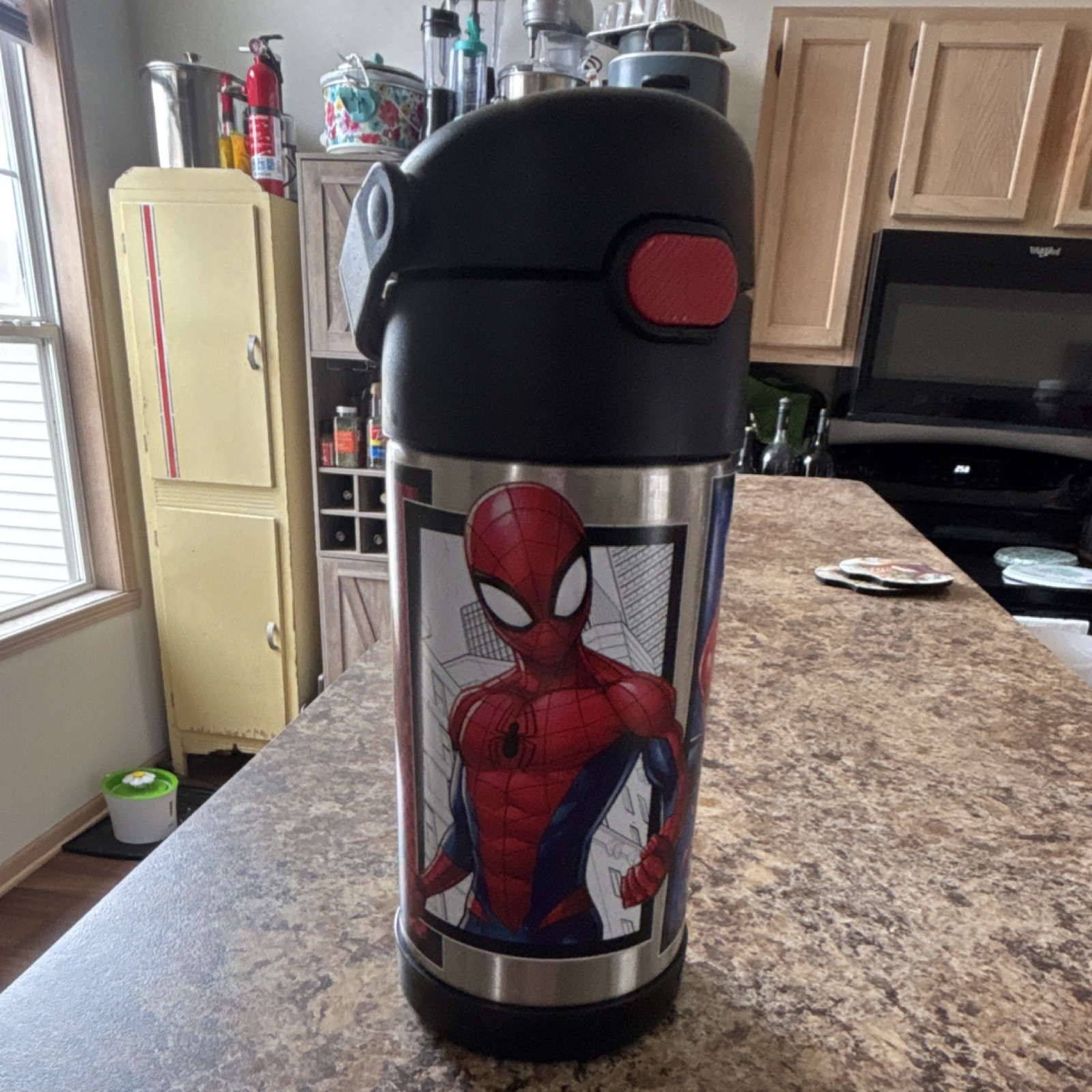 For Kids Teens Push Button Lid