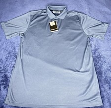 Ariat Men's Navy Blue Performance Tek SS Polo - Size Medium