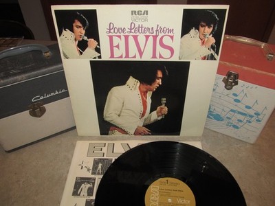ELVIS PRESLEY - LOVE LETTERS FROM ELVIS VINYL RECORD LSP-4530 1971 RCA - EX!