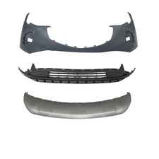 Front Upper Bumper Cover Kit For Buick Envision 2021 2022 2023 Lower Fascia