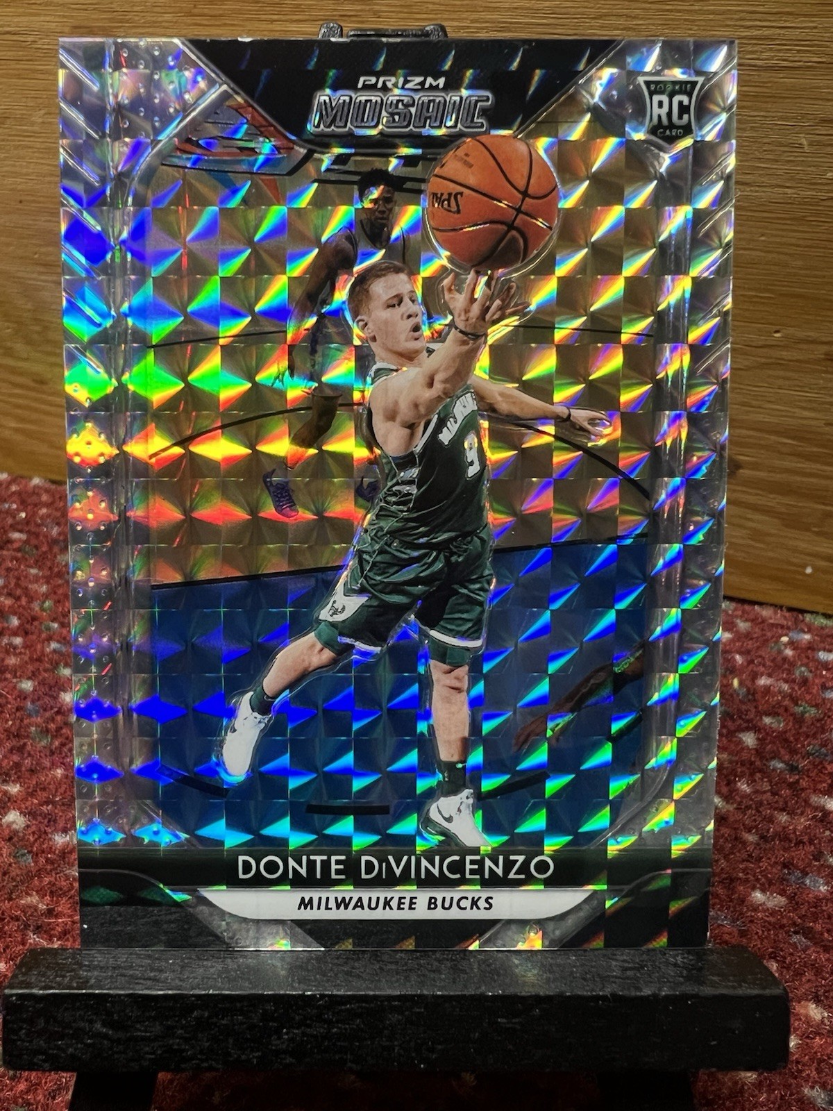 2018-19 Panini Prizm Mosaic Donte DiVincenzo #26 Rookie RC