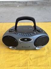 Memorex CD/MP3 Boombox Cassette Player AM/FM Radio Portable Tested Works